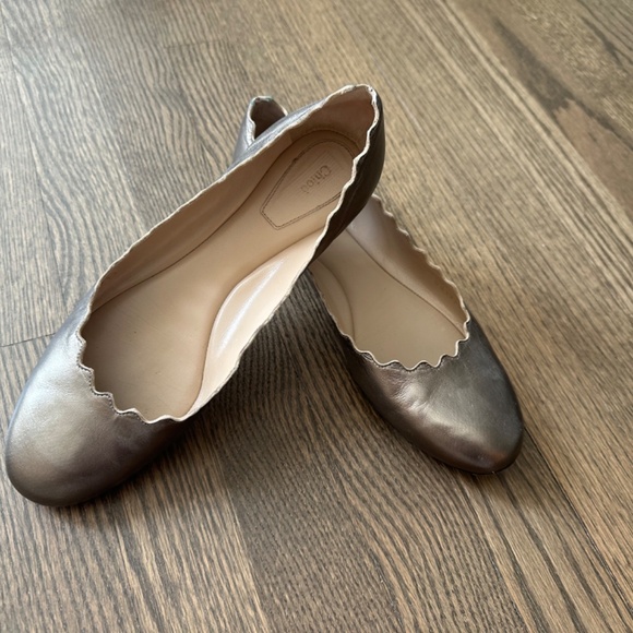 Chloe Ballet Flats - Metallic - Picture 4 of 6